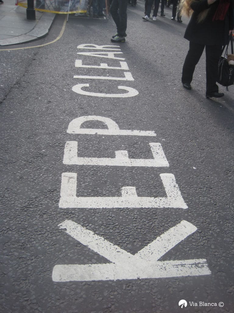 Keep clear, Lontoo, 2008